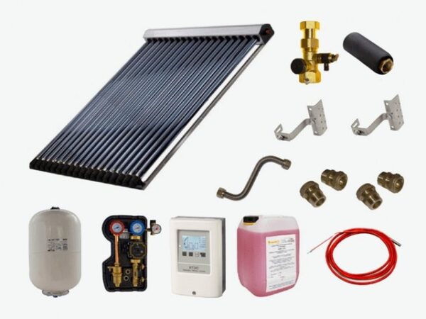 Westech Solar Solarabsorber Paket WT-B58/22 mit 7,52 m² Fläche Vakuum Röhrenkollektor BAFA, 7,52 m² Absorberfläche, Solarheizung für Warmwasser und Heizungsunterstützung