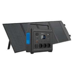 Xlayer Powerstation 1000W (Peak 1500W) 835 Wh mit Solar Panel 80W faltbar