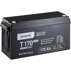 accurat Accurat Traction T170 Carbon AGM Bleiakku 170Ah Batterie