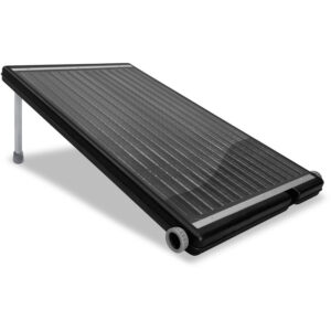 111x65cm Sonnenkollektor Pool Solarheizung Zubehör für Poolheizung Solar Heizungen Panel Solarkollektoren für Warmwasser Solaranlage Komplettset für