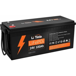 Batterie LiFePO4 Akku Lithium 24V 100Ah,4000-15000 Zyklen,10 Jahre Lebensdauer idealer Ersatz für Blei-Säure, AGM-Batterie, perfekt für Solaranlage