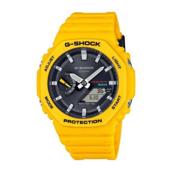 CASIO Solaruhr Casio Herren Armbanduhr Solar GA-B2100C-9AER G-Shock, (1-tlg)