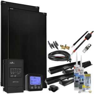 MobileBlack xl 360W Wohnmobil Solaranlage 30A mppt duo Laderegler perc Solarmodul - Offgridtec