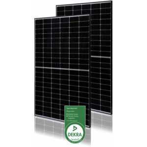 Nuasol - Monokristallines Solarmodul Black Frame 375 w Photovoltaik Solaranlage