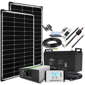 Offgridtec - Autark M-Master 200W Solaranlage - 1000W ac Leistung 122Ah agm Akku