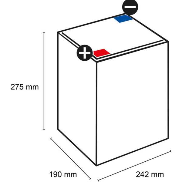 Q-Batteries 6TTB-225EU 6V 225Ah (C20) geschlossene Blockbatterie, positive Röhrchenplatte