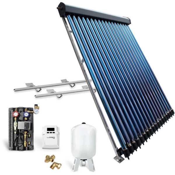 Röhrenkollektor Solarpaket Vakuumröhrenkollektor HP30-1 4,89 m² Solaranlage