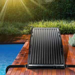 Sonnenkollektor Solar Poolheizung Solarheizung Pool Heizungen Solaranlage Warmwasser Gartendusche 110 x 69 x 14 cm für Pool - Wolketon