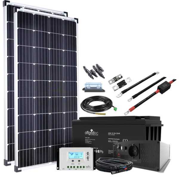 offgridtec Solaranlage "Autark XL-Master", (Set)