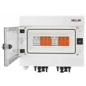 APV - Solar pv Anschlusskasten dc 32A 1000V 2-Strings Photovoltaik 12-Module IP65