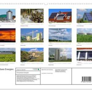 CALVENDO Wandkalender Erneuerbare Energien (Premium, hochwertiger DIN A2 Wandkalender 2023, Kunstdruck in Hochglanz)