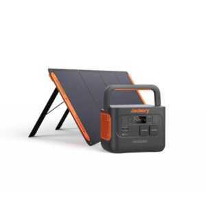 Jackery Stromgenerator Solargenerator 1000 Pro,1002Wh Powerstation mit 200W Solarpanel, 2,00 in kW, Schnellladung in 1,8 Std. für Camping Outdoor