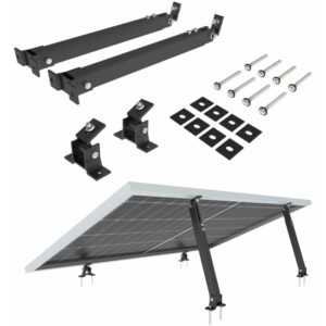 Nuasol - NuaFix Verstellbare Halterung Solar- & PV-Montagesysteme Photovoltaik Solarmodule Solarpanel Balkonkraftwerk Neigungswinkel 15° - 30°