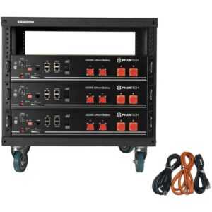 Pylontech 7,2 kWh 0% MwSt §12 iii UstG Solarspeicher Lithium LiFePO4 inkl. Kabel und bms und Rack