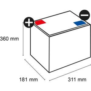 Quality Batteries - Q-Batteries 6TTB-310EU 6V 310Ah (C20) geschlossene Blockbatterie, positive Röhrchenplatte