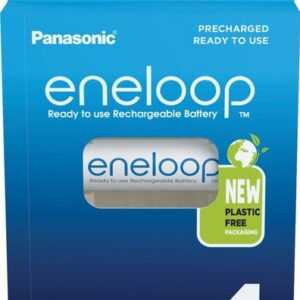 eneloop 4 Panasonic Akku AA 2000mAh eneloop pre-charged im 4er Blister Akku