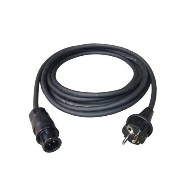 enprovesolar Schuko-Stecker 5m Anschlusskabel mit Schukostecker und Batterie Connector