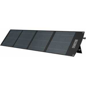 Balderia - Solarboard 200W, Faltbares Solarpanel für Powerstations, Solarmodul für mobile Solargeneratoren mit dc, usb, 4 Ständer & Griff, Strom für