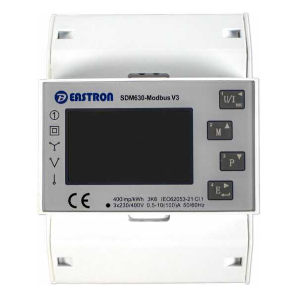 Eastron - Growatt Smart Meter 3phasig SDM630-Modbus V3 Überwachung der Solaranlage