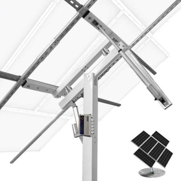 Eco-worthy - neuwertig] Solarpanel Kit Tracking System Dual Axis (Increase 40% Power) with Tracker Controller für Solaranlage, solarmodul