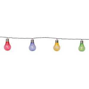 Eglo LED Solar Lichterkette Z in Mehrfarbig und Silber 10x 0,3W - multicolour