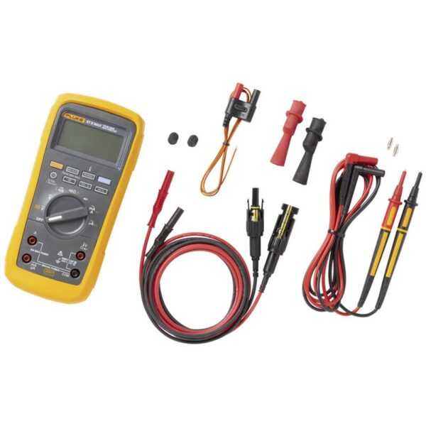 FLK-87VMAX-PVLEAD1 Hand-Multimeter digital cat iii 1000 v, cat iv 600 v - Fluke