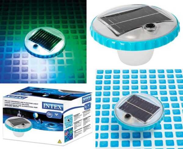 Intex Pool Intex 28695 - SOLAR POWERED LED FLOATING LIGHT