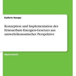 Konzeption und Implementation des Erneuerbare-Energien-Gesetzes aus umweltökonomischer Perspektive