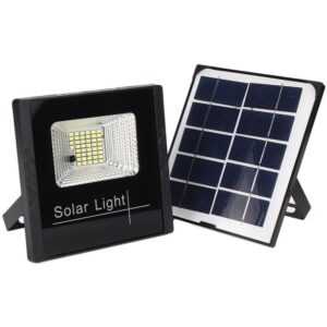 Maerex - Solarprojektionslicht Solarlampe 44W 44leds 8000k 8-12 Stunden mit Fernbedienung