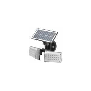 Maurer - Wenden Sie Solar Led Double mit Bewegungssensor und Twilight 450 Lumen an. IP65-Schutz