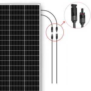 PFCTART 2,5 sq. ft. PV-Kabel mit 1 Paar Steckern - 3 Meter Steckernetzteil (PV-Panel-Verbinder)