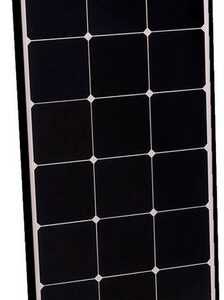 Phaesun Solarmodul "Solar Module Phaesun Sun Peak SPR 110_Small black", 110 W, Monokristallin, (1-St), Rückkontakt-Siliziumsolarzellen