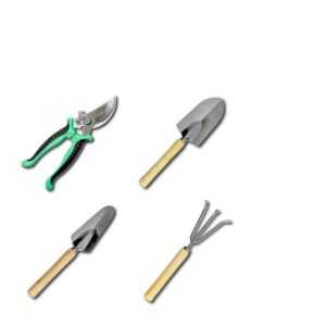 SOLAR-HOOK etm Gartenpflege-Set Gartengeräte Set für die Gartenbau, Gartenwerkzeuge, Gartenpflege Set 6-teilig mit Tasche