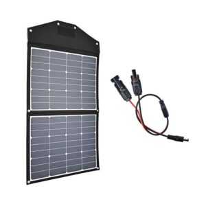 Sunstone Power Solarmodul 90W faltbares Solarmodul Mono Solartasche für Powerstation Camping, 90,00 W, Monokristallin