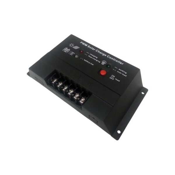 Trade Shop Traesio - controller controller batterieladegerät usb port 10A 12/24V solarenergiepanel