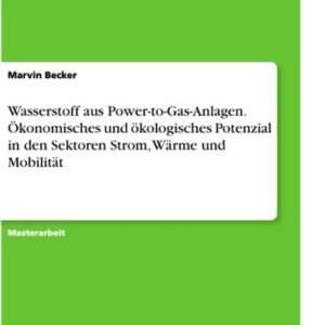 Wasserstoff aus Power-to-Gas-Anlagen. Ökonomisches und ökologisches Potenzial in den Sektoren Strom, Wärme und Mobilität