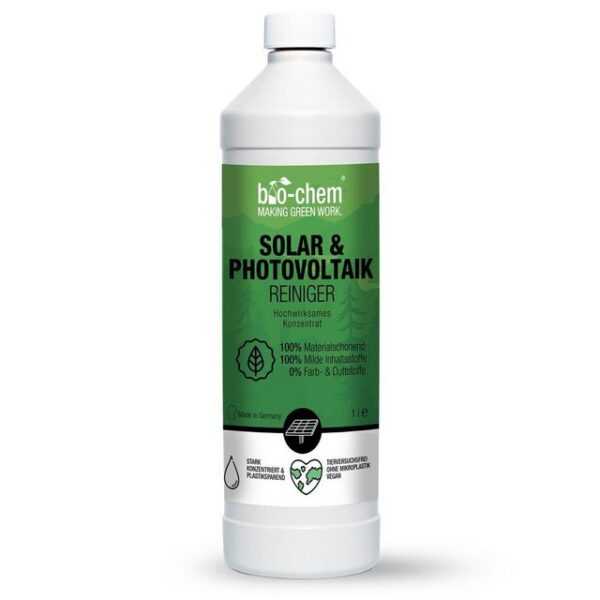 bio-chem Solar & Photovoltaik Reiniger 1 l Reinigungskonzentrat