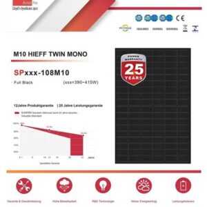 enprovesolar Solaranlage 1720W/800W Balkonkraftwerk 80l Warmwasserspeicher, Hoymiles HMS-800W-2T Upgradefähiger WIFI Wechselrichter