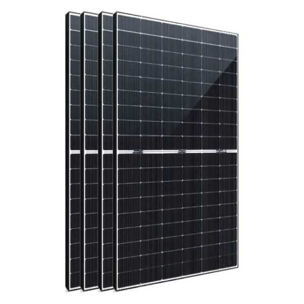 enprovesolar Solaranlage 4x Monokristallines 360-Watt-Silberrahmen-Solarmodul